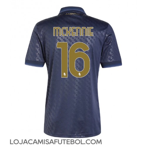 Camisa de Futebol Juventus Weston McKennie #16 Equipamento Alternativo 2024-25 Manga Curta